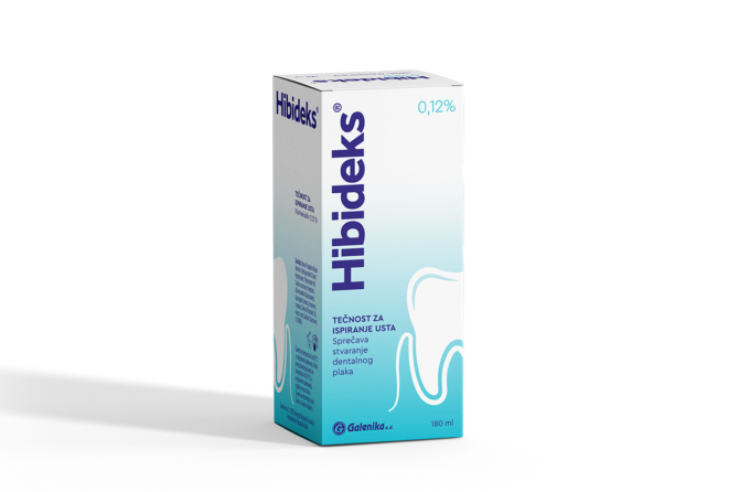 Hibideks® 0,12% TEČNOST ZA ISPIRANJE USTA