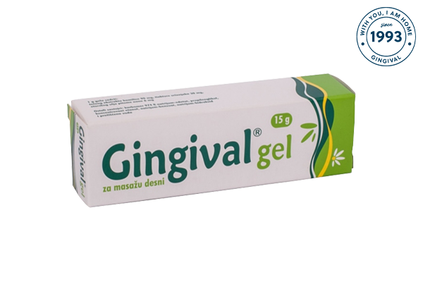 Gingival® gel for gums massage