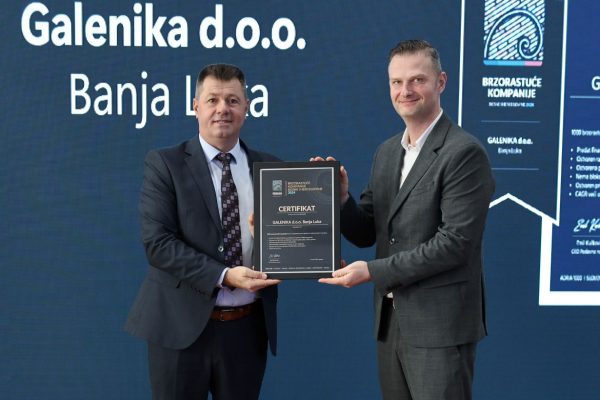 Galenika prepoznata kao jedna od najbrže rastućih kompanija Adria regije